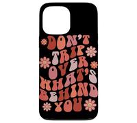 Carcasa para iPhone 13 Pro MAX Look Ahead Not Behind You Retro Groovy Cita