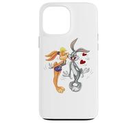 Carcasa para iPhone 13 Pro MAX Looney Tunes Bugs and Lola Kiss Valentine's Day