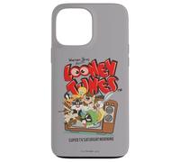Carcasa para iPhone 13 Pro MAX Looney Tunes Bugs Bunny Super TV Saturday