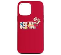 Carcasa para iPhone 13 Pro MAX Looney Tunes Wile E. Coyote and Roadrunner See Ya