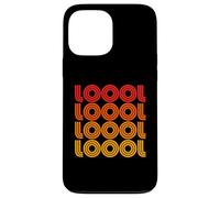 Carcasa para iPhone 13 Pro MAX Loool LOL Funny Laugh LMAO LMFAO Lolol Abreviatura Abreviatura Abanico Texto