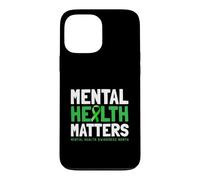 Carcasa para iPhone 13 Pro MAX Los Asuntos de Salud Mental no juzguen la Conciencia de la Cinta Verde