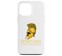 Carcasa para iPhone 13 Pro MAX Los espartanos Nunca se rinden - Historia Griega Antigua Esparta