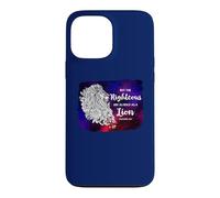 Carcasa para iPhone 13 Pro MAX Los Leones Pero los justos Son Tan audaces como un Regalo de león