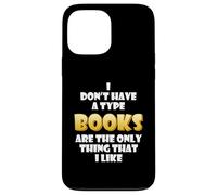 Carcasa para iPhone 13 Pro MAX Los Libros Son lo único Que me Gusta Fast Speed Reader Book