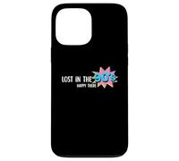 Carcasa para iPhone 13 Pro MAX Lost in The 90s Happy There, diseño Pop Art Retro