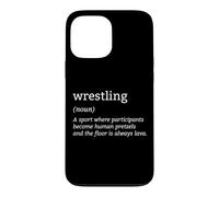 Carcasa para iPhone 13 Pro MAX Lucha Libre Definición Divertida Pretzels Humanos MMA Lucha Luchador