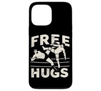 Carcasa para iPhone 13 Pro MAX Lucha Libre Deporte Arte Marcial Cita Divertida Abrazos Gratis Luchador
