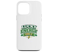 Carcasa para iPhone 13 Pro MAX Lucky Energy Only 17 de Marzo Fiesta Irlandesa Clover St Patricks