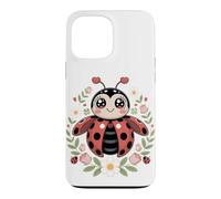 Carcasa para iPhone 13 Pro MAX Lucky Little Ladybug Bug Insect Garden Cute