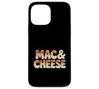 Carcasa para iPhone 13 Pro MAX Mac & Cheese Cheesy Goteo Retro Estilo De Dibujos Animados