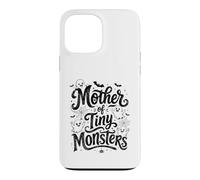Carcasa para iPhone 13 Pro MAX Madre Espeluznante de Monstruos diminutos Divertido Halloween Ghost Mom