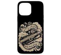 Carcasa para iPhone 13 Pro MAX Magical Flute Surrounded by Clouds and Music