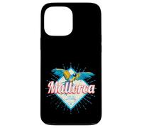 Carcasa para iPhone 13 Pro MAX Mallorca Islas Baleares Retro Parrot Vintage Souvenir