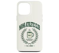 Carcasa para iPhone 13 Pro MAX Mama Athletic Club EST 2026 Maratón de la Maternidad mamá Divertida