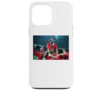 Carcasa para iPhone 13 Pro MAX Manchester Utd Roy Keane GOL Celebración Copa Mundial Fútbol