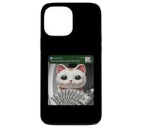 Carcasa para iPhone 13 Pro MAX Maneki Neko Hay Movimiento en tu Puerta de Entrada Gato japonés