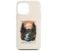 Carcasa para iPhone 13 Pro MAX Manitou Springs, Colorado, EE. UU., diseño panorámico Retro de montañas