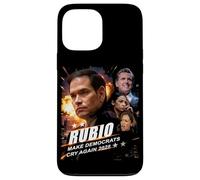 Carcasa para iPhone 13 Pro MAX Marco Rubio 2028 Make Democrats Cry Again Action Poster