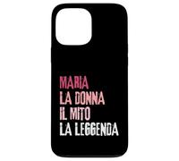 Carcasa para iPhone 13 Pro MAX Maria La Donna Il Mito La Leggenda Festa di Compleanno