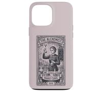 Carcasa para iPhone 13 Pro MAX Marie Curie Alchemist Tarot Card; Mujeres en Química Stem