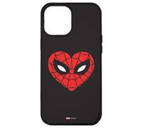 Carcasa para iPhone 13 Pro Max Marvel Spider-Man - Máscara de corazón para el día de San Valentín