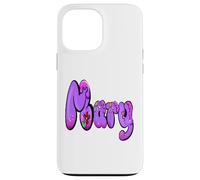 Carcasa para iPhone 13 Pro MAX Mary - Nombre Personalizado para niñas y Mujeres