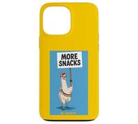Carcasa para iPhone 13 Pro MAX Más Snacks Llama Humor Peculiar Foodie Actitud Arte Divertido