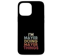 Carcasa para iPhone 13 Pro MAX Mayer Name Mayer Personalized Name First Given