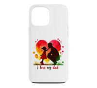 Carcasa para iPhone 13 Pro MAX Me Encanta el cumpleaños de mi papá, papá, día del Padre, Papi, Papi, Papi, Papi