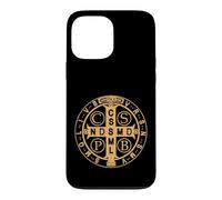 Carcasa para iPhone 13 Pro MAX Medalla de San Benito Pax Paz y Protección