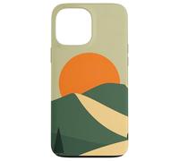 Carcasa para iPhone 13 Pro MAX Medio Siglo Montaña Puesta del Sol Paisaje