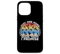 Carcasa para iPhone 13 Pro MAX Megalodon Fossil Teeth Just One More Shark Tooth Geologist