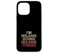 Carcasa para iPhone 13 Pro MAX Melanie Name Melanie Personalized Name First Given
