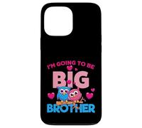 Carcasa para iPhone 13 Pro MAX Men's Boys Kids I'm Going To Be A Big Brother Graphic Design