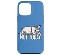 Carcasa para iPhone 13 Pro MAX Mens Womens Kids Not Today Nap Cardigan Blue Merle Corgi Dog
