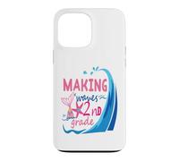 Carcasa para iPhone 13 Pro MAX Mermaid Making Waves in 2nd Grade Girls Back to School Day