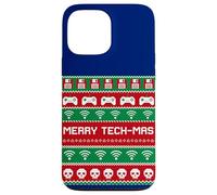 Carcasa para iPhone 13 Pro MAX Merry Tech-Mas Disquete WiFi Videojuegos