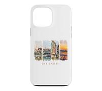 Carcasa para iPhone 13 Pro MAX Mezquitas de Turquía, Bósforo y bazares - Vacaciones Estambul