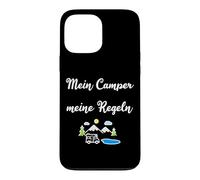 Carcasa para iPhone 13 Pro MAX Mi Camper Mis Reglas Caravana Camping Naturaleza