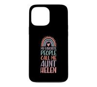 Carcasa para iPhone 13 Pro MAX Mi Gente Favorita me Llama tía Helen Nombre Tía