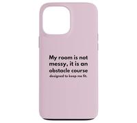 Carcasa para iPhone 13 Pro MAX mi habitación es Carrera de obstáculos