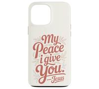 Carcasa para iPhone 13 Pro MAX Mi Paz te doy. Jesús