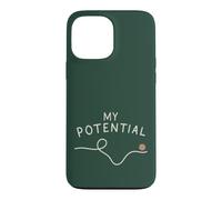 Carcasa para iPhone 13 Pro MAX Mi potencial Positividad Motivación Autoestima Minimalista