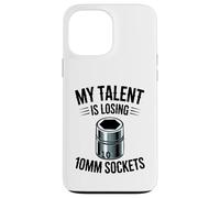 Carcasa para iPhone 13 Pro MAX Mi Talento está perdiendo 10MM Sockets Coche Guy Coche Divertido Mecánico