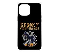 Carcasa para iPhone 13 Pro MAX Miedo Halloween Unicornio Amante de Caballos Spooky Night-Mares
