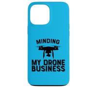 Carcasa para iPhone 13 Pro MAX Minding My Drone Business Divertido Drone