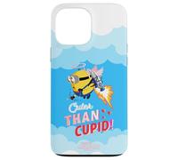 Carcasa para iPhone 13 Pro MAX Minions Cuter Than Cupid