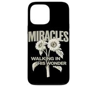 Carcasa para iPhone 13 Pro MAX Miracles Walking In His Wonder Christian Cita Adoración