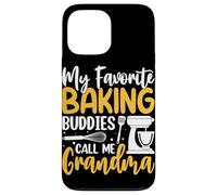 Carcasa para iPhone 13 Pro MAX Mis Amigos Favoritos de Hornear me Llaman Abuela
